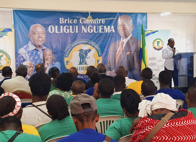 Présidentielle du 12 avril : l’ADERE réaffirme son soutien à Brice Clotaire Oligui Nguema | Gabonreview.com | Actualité du Gabon |