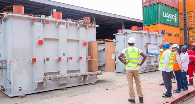 Kinguélé Aval : Le ministre de l’Énergie inspecte les transformateurs du barrage | Gabonreview.com | Actualité du Gabon |