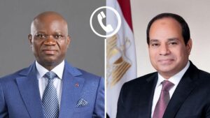 Développement global du Gabon : au téléphone, Abdel Fattah Al-Sissi a dit compter sur Oligui Nguema | Gabonreview.com | Actualité du Gabon |