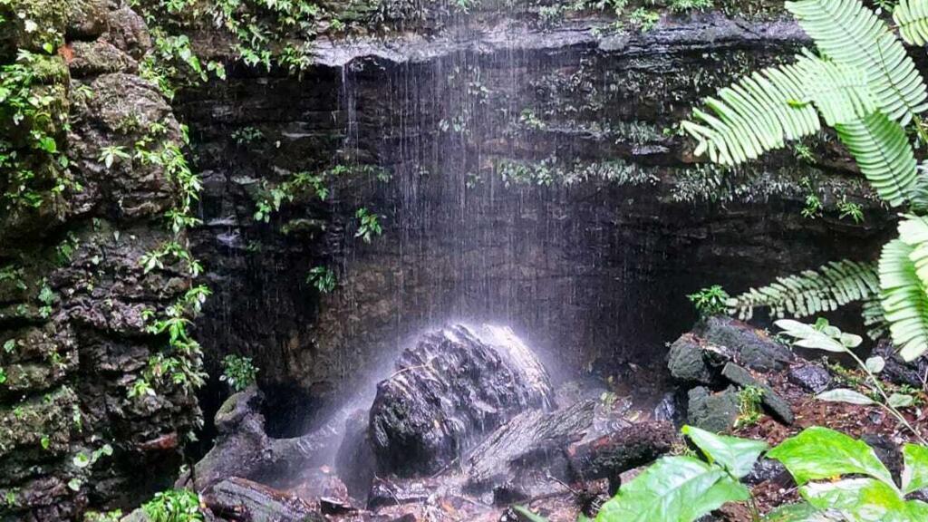 Reportage Afrique - Visite d'une grotte de Ngongourouma: sur les traces des Gabonais de la préhistoire [3/3]