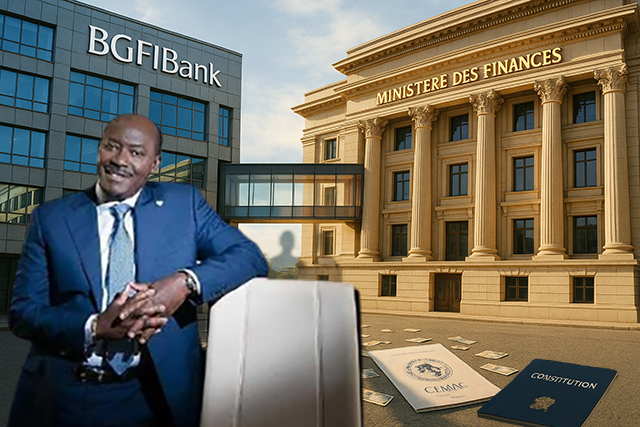 [Scandale d’État] Conflit d'intérêts au sommet : Le super-ministre Oyima conserve BGFIBank | Gabonreview.com | Actualité du Gabon |
