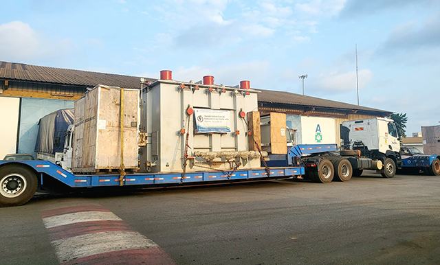 AGL Gabon déploie son expertise logistique au service du projet énergétique de Kinguélé Aval | Gabonreview.com | Actualité du Gabon |