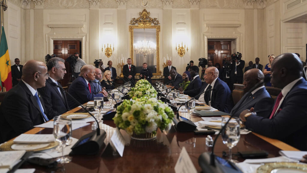 Devant Donald Trump, cinq présidents africains font l'étalage de la richesse de leurs sols