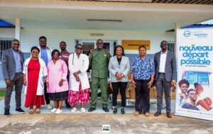 La Première Dame Zita Oligui Nguema au chevet des malades de l’hôpital Amissa Bongo de Franceville -