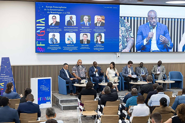 Numérique et IA au Forum de Genève: le Gabon alerte sur les freins structurels dans les pays francophones | Gabonreview.com | Actualité du Gabon |