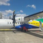 FlyGabon renforce sa flotte avec un nouvel ATR 42-500 baptisé «Mayumba» | Gabonreview.com | Actualité du Gabon |
