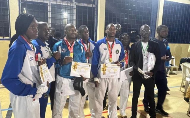 Karaté : le Gabon brille à Douala avec 9 médailles remportées | Gabonreview.com | Actualité du Gabon |