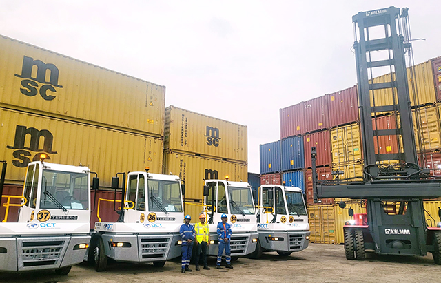 Owendo Container Terminal muscle sa flotte et optimise son parc de stockage | Gabonreview.com | Actualité du Gabon |