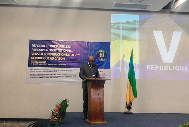 Réforme structurelle et institutionnel : le Gabon trace le cap vers la « Vᵉ République» | Gabonreview.com | Actualité du Gabon |