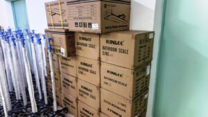 Des potences, unité de production d'oxygène, groupe électrogène pour le CHR de Port-Gentil -