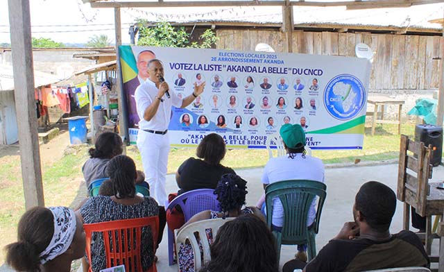 Franck Nguema en campagne : «Akanda la Belle» au cœur de sa reconquête politique | Gabonreview.com | Actualité du Gabon |