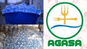 AGASA : L’eau en sachet, momentanément interdite de vente -