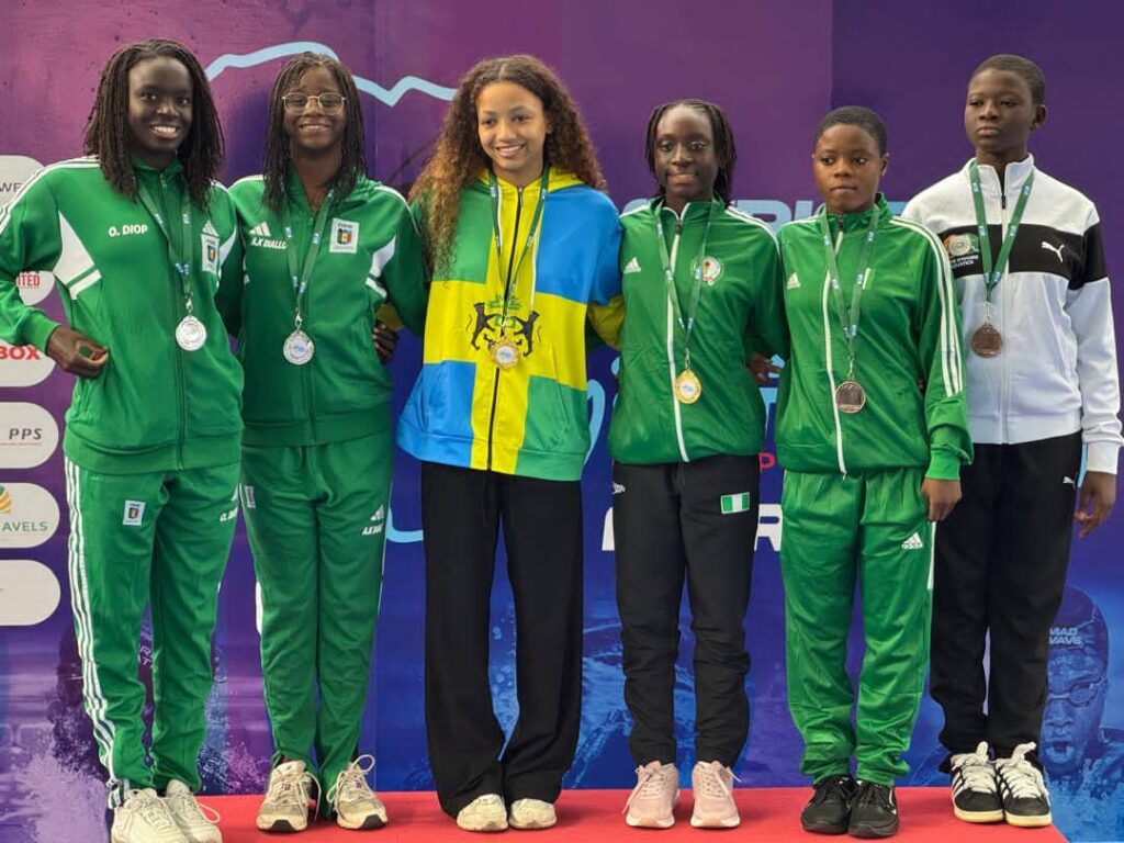 Noélie Lacour offre l’or au Gabon au Championnat d’Afrique de natation Zone 2 à Accra | Gabonreview.com | Actualité du Gabon |