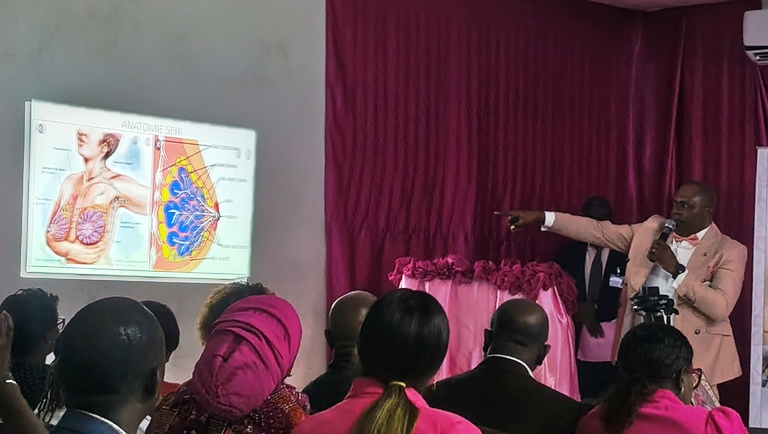 Octobre Rose :  une mobilisation collective à Port-Gentil pour freiner les cancers féminins -