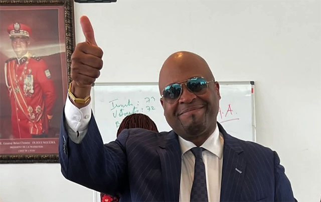 Port-Gentil : Pascal Houangni Ambouroue réélu maire avec 100 % des voix après l’annulation du premier scrutin | Gabonreview.com | Actualité du Gabon |