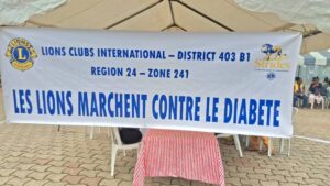 Le Lion’s Club lutte contre le diabète -