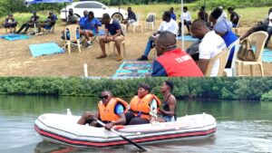 Cancers masculins : La « vague Bleue » de la Fédération gabonaise de natation -