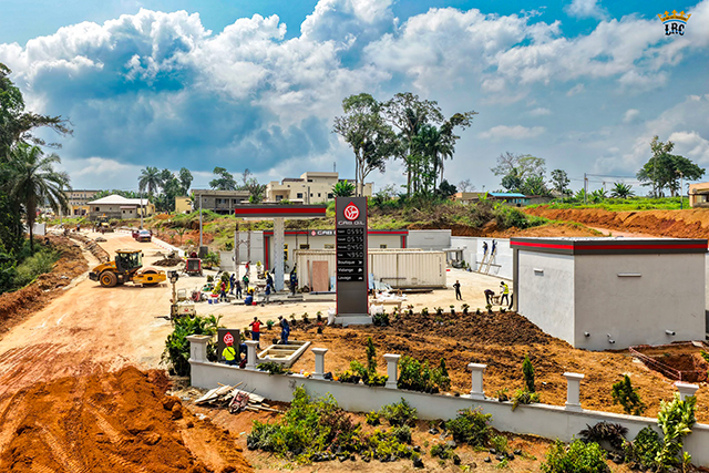 Le Roi des Chantiers-LRC pulvérise les délais : huit mois pour révolutionner le réseau Gab'Oil | Gabonreview.com | Actualité du Gabon |