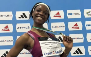 La Gabonaise Pierrick-Linda Moulin s'offre un record personnel en 7"25 sur le 60 m à Nantes | Gabonreview.com | Actualité du Gabon |