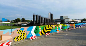 Owendo Container Terminal sublime la sécurité à travers l’art mural | Gabonreview.com | Actualité du Gabon |