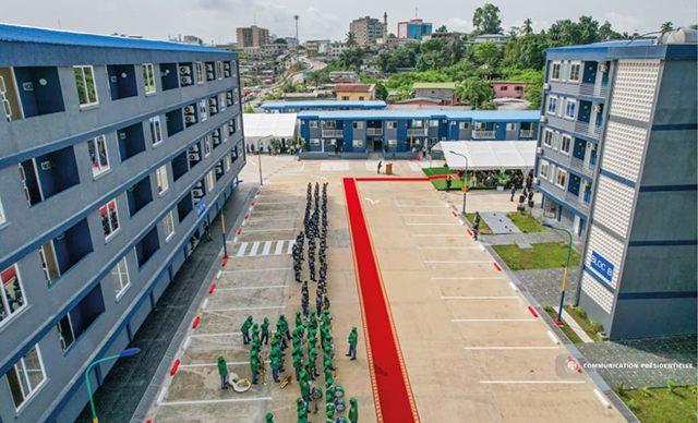 Des logements neufs pour la police : Oligui Nguema inaugure la cité rénovée d’Akemindjogoni | Gabonreview.com | Actualité du Gabon |