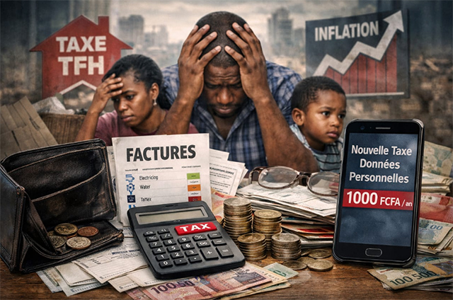 Redevance sur les données personnelles : une nouvelle ponction de 1 000 FCFA sur des ménages déjà essoufflés ? | Gabonreview.com | Actualité du Gabon |